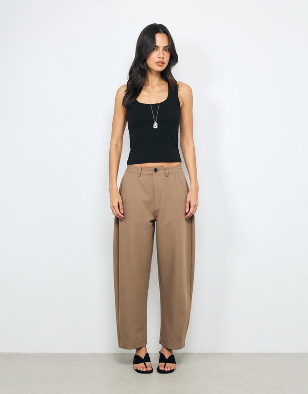 AERE - Brody Tailored Barrel Leg Pants