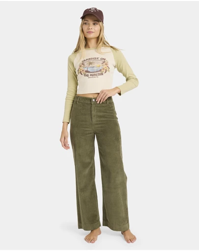 Billabong - Womens Palmy Cord Pants