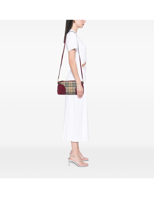 Pre-Loved by Azura Reborn - Pre-Loved Haymarket Check Coated Canvas Chichester Crossbody