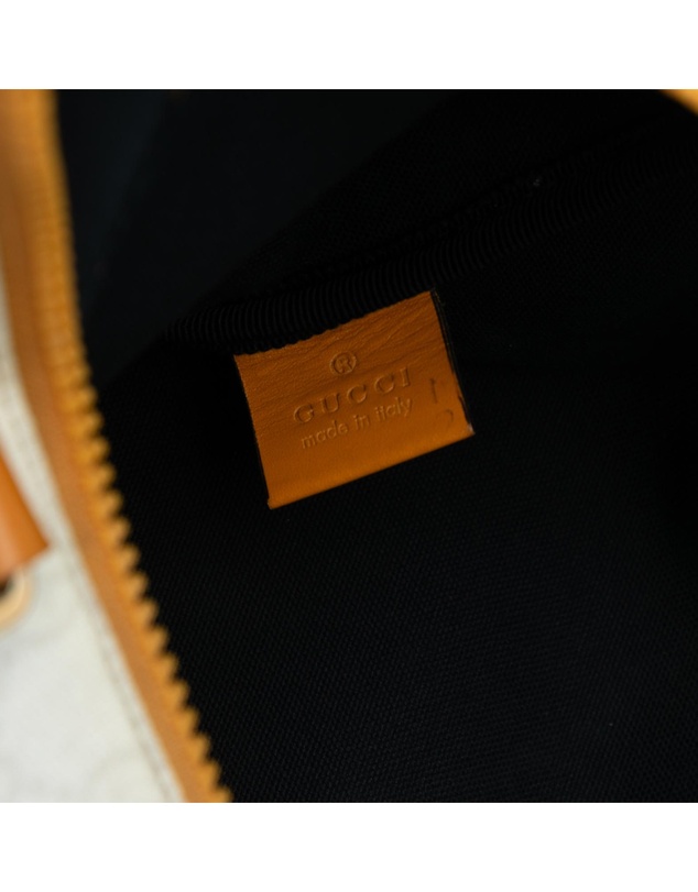 Pre-Loved by Azura Reborn - Pre-Loved GG Supreme Heritage Logo Flat Zip Tote