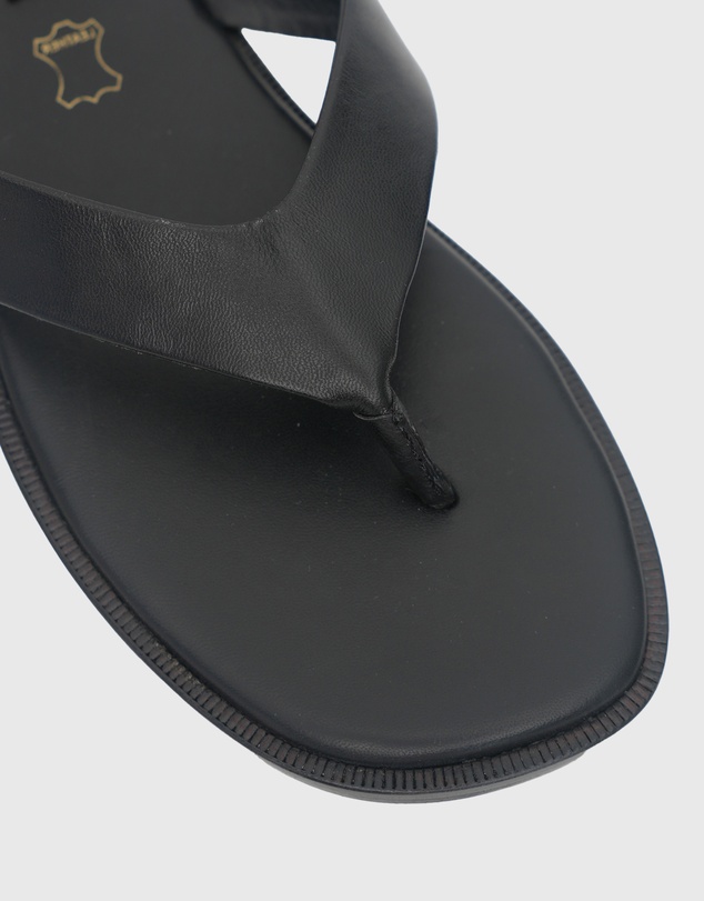 Betts - Sophia Leather Thong Sandals