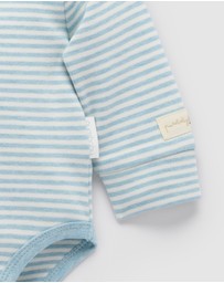 Purebaby - Thick Applique Bodysuit -Kids-Babies