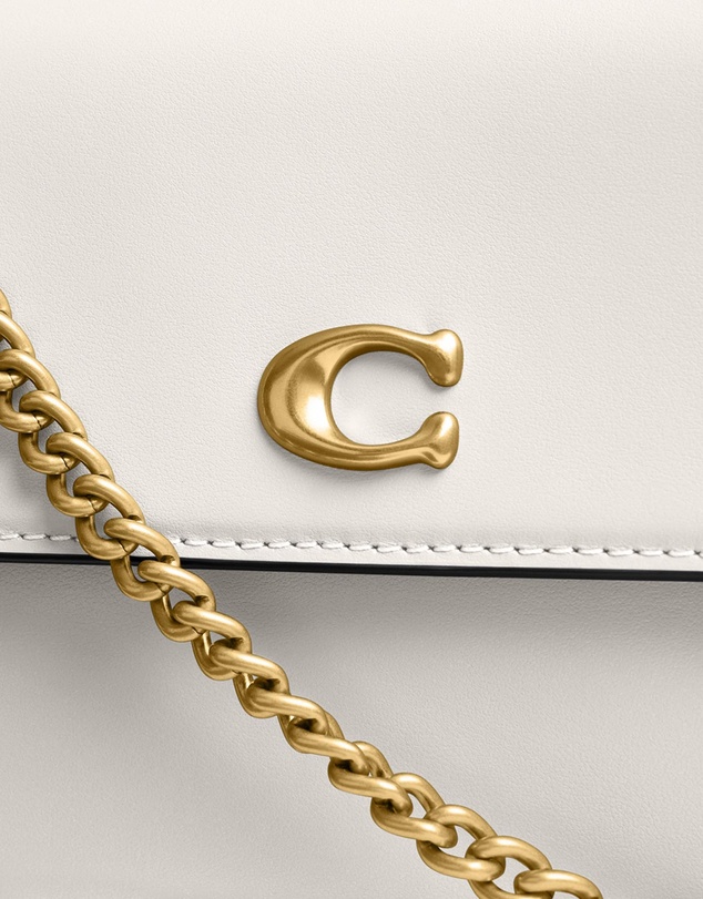 Coach - Refined Calf Leather Essential Chain Pouch Bag