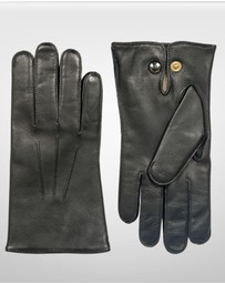 DENTS - Officers Classic Leather Gloves w 100% Wool Lining