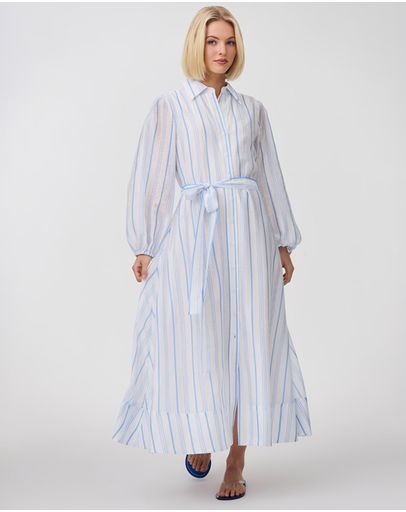 Sky Antique Stripe