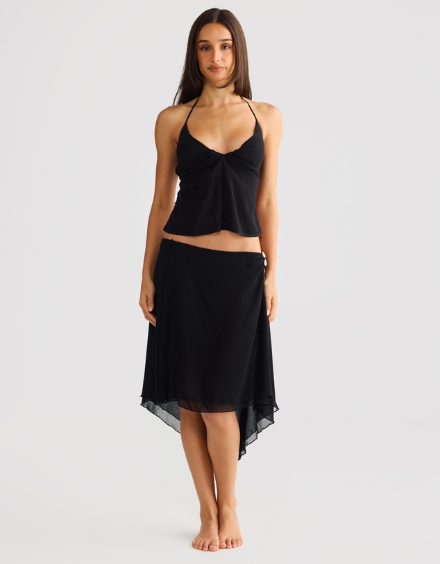 Vacay Swimwear - Aurelia Top Black