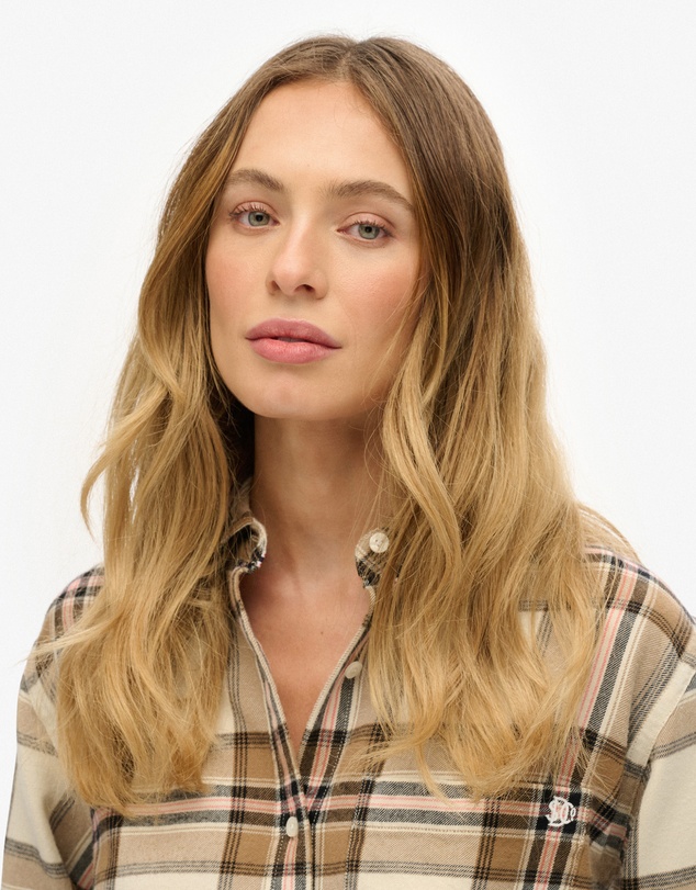 Superdry - Check Flannel Boyfriend Shirt