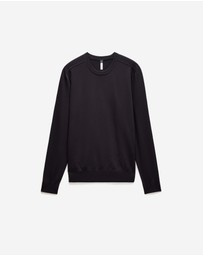 Calibre - Technical Knit Crew Neck Sweater Currant