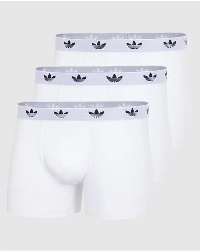 adidas Originals - 3 Pack Comfort Flex Cotton Trunk Underwear