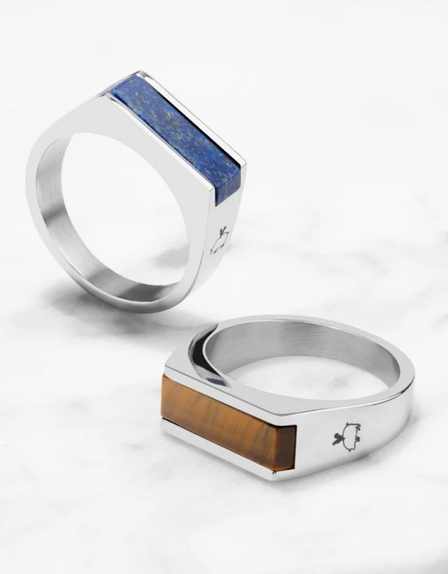 PIG&HEN - Signet Ring 7MM