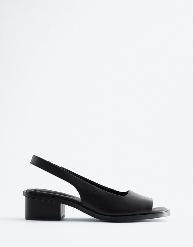 & Other Stories - Nappa Leather Slingback Sandals