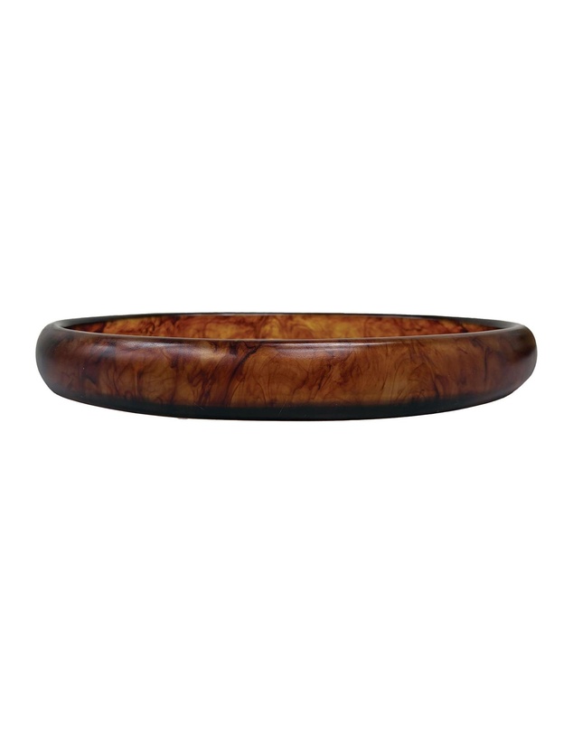 Urban Attitude - Urban Attitude MIA Extra Large Bowl Height 6cm, Width 37cm, Length 49cm - Dark Cocoa