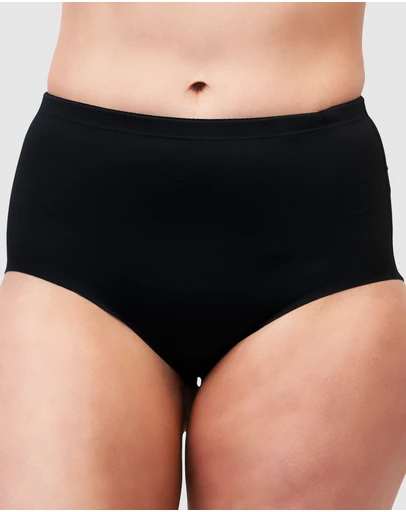 Naturana - High Waist Shapewear Brief With Lace