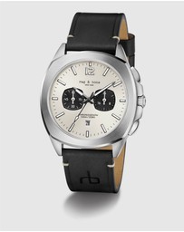 rag & bone - Rag & Bone Bleeker Silver-Tone Chronograph Watch