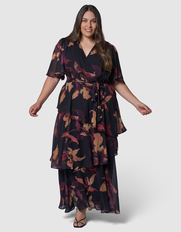 Pink Dusk by Curve Project - Hypnotic Maxi Dress