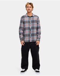Billabong - Mens Coastline Long Sleeve Flannel Shirt