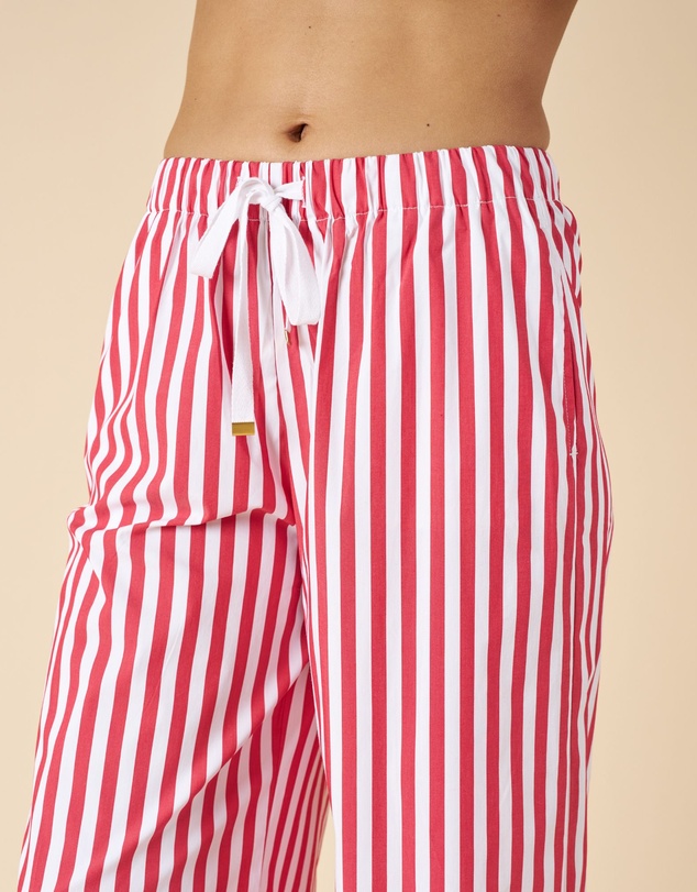 CAMIXA - Palazzo Wide Leg Striped Pants