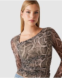 GUESS - Bernardette Long Sleeve Top