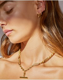 Arms Of Eve - Scarlet Gold Earrings