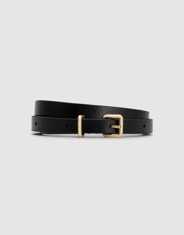Oroton - Remi 12mm Box Leather Belt