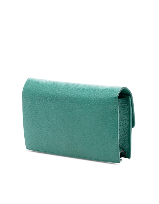 Gucci - Pre-Loved Interlocking G Dollar Calfskin Wallet on Chain