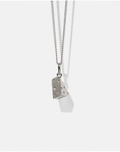 Meadowlark - Swiss Cheese Charm Necklace