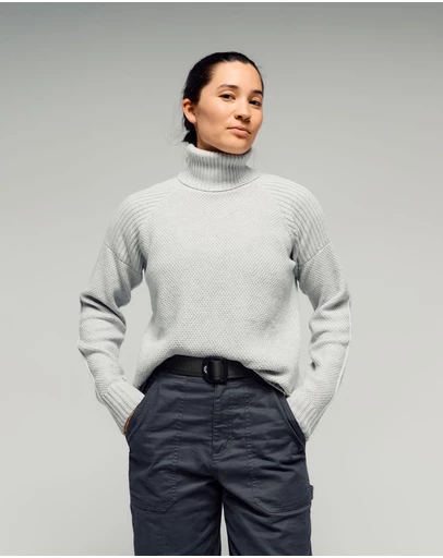 Kathmandu - Retreat Merino Blend Roll Neck Pullover