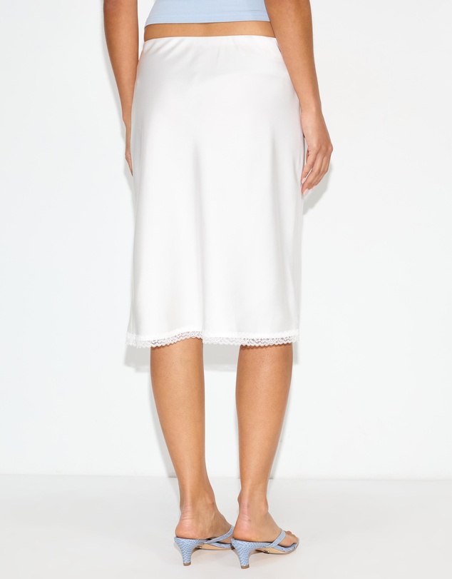 Dazie - Alice Satin Midi Skirt