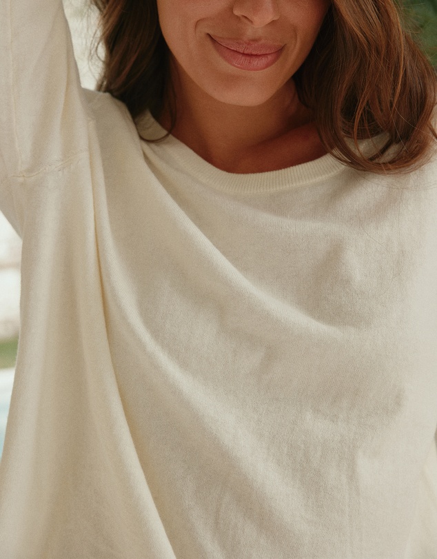 Papinelle - Cotton Cashmere Fine Knit Jumper