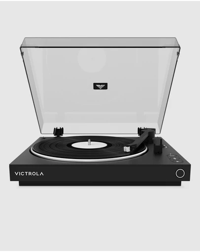 Victrola - Victrola Automatic Turntable - Black