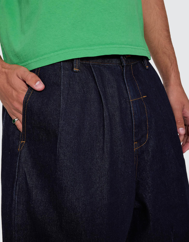Thrills - Chaos Barrel Leg Denim Balloon Baggy Shorts