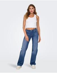 ONLY - Blush Straight Jeans