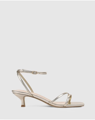 Verali - Alex Kitten Heel Sandals
