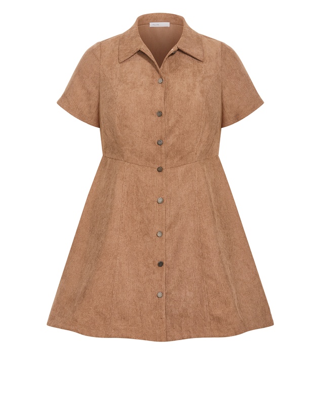 City Chic - Leia Short Sleeve Mini Dress