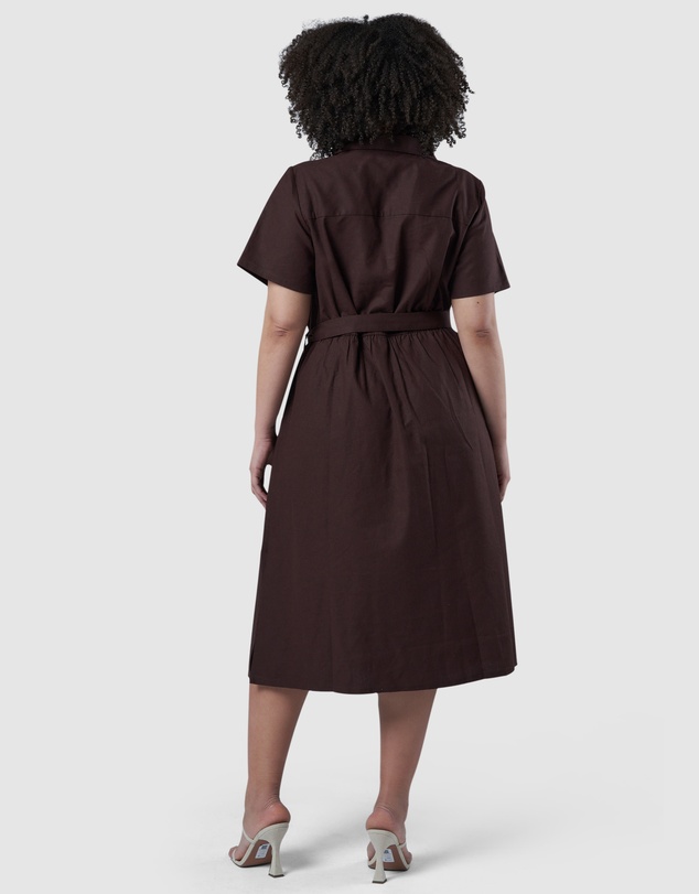 Something 4 Olivia - Frankie Shirt Midi Dress