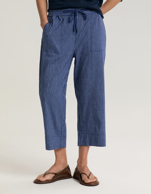 Sportscraft - Rosa Crop Linen Pant