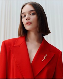 Marella - ICONIC EXCLUSIVE - Emily Ratajkowski - Waisted Blazer