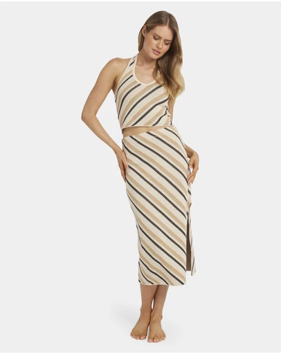 Billabong - Womens All Out Sweater Midi Skirt