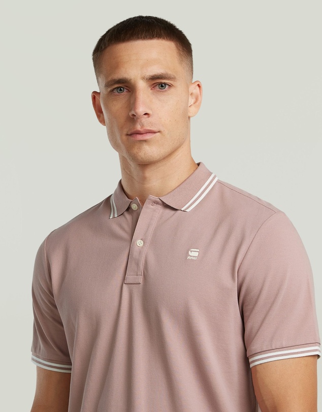 G-Star - Dunda slim stripe polo s\s