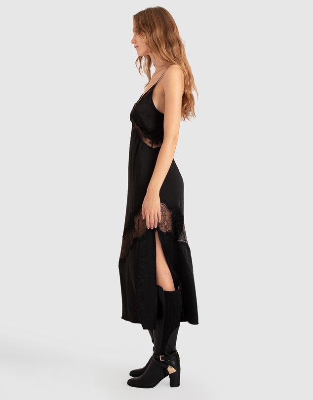 Belle & Bloom - Heavenly Bodies Lace Slip Dress