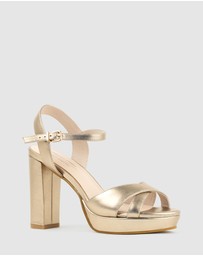 Edward Meller - RENATA100 Crossover Platform Sandal