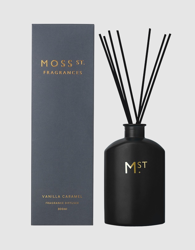 Moss St Fragrances - Vanilla Caramel Large Fragrance Diffuser - 300ml