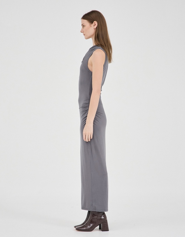 FRIEND of AUDREY - Ari Ruched Jersey Dress