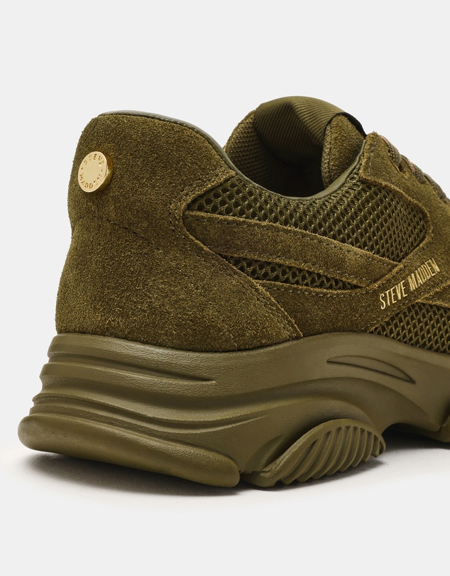 Steve Madden - Front Row Olive/Olive Sneakers