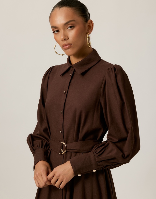 Tussah - Haven Linen Blend Midi Dress