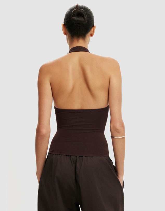 Cotton On - Everyday Smooth Scoop Halter Top