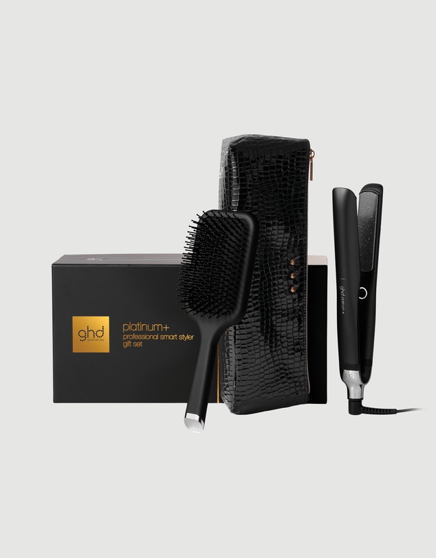ghd - platinum+ Hair Straightener Gift Set in Black (Valued at $532)