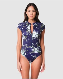 UNE PIECE - Original Sexie Rashie Cap Sleeve One Piece Swimsuit