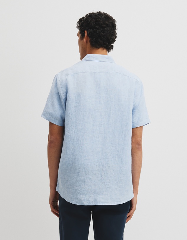 Country Road - Regular Fit Short Sleeve Linen Shirt