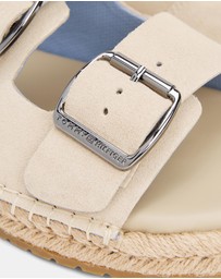 Tommy Hilfiger - Flex Jutte Hilfiger Suede Sandals - Men's